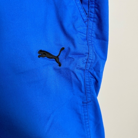 PUMA Men's Blue Performance Golf Shorts Size 36 Dry Cell Hiking Activewear - Picture 3 of 16